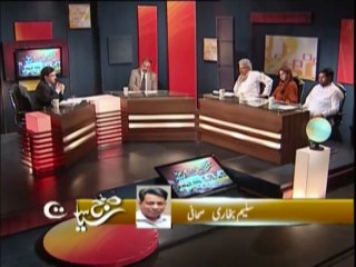 Sheikh Abdul Rashid Director Media UOG particpated in Subh e Siasat at PTV LIve Show 02