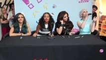 Jesy Nelson Flaunts Her Abs at Little Mix Album Signing