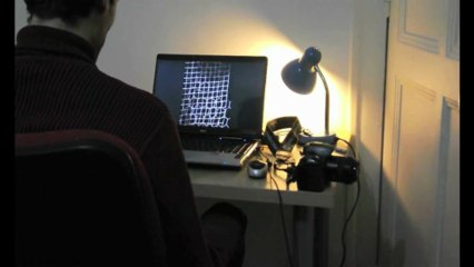 Homme Grillage Cage Poule