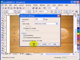 Creating Glass Effect in CorelDraw