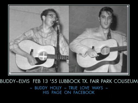 Buddy Holly and Elvis sing Little Richard's READY TEDDY