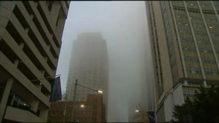 La ville de Sydney est noyée sous un épais brouillard