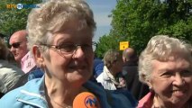 Veel publiek bij koningsbezoek in Leek - RTV Noord