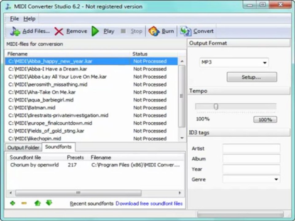 MIDI Converter Studio 6.2 Free