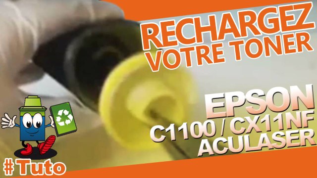 Comment bien recharger des cartouches pour Epson Aculaser C1100 / CX11NF