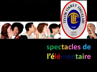 Francophonie 2013 Tevfik Fikret Elémentaire