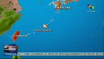 Avión de combate estadounidense cayó en mar de Japón