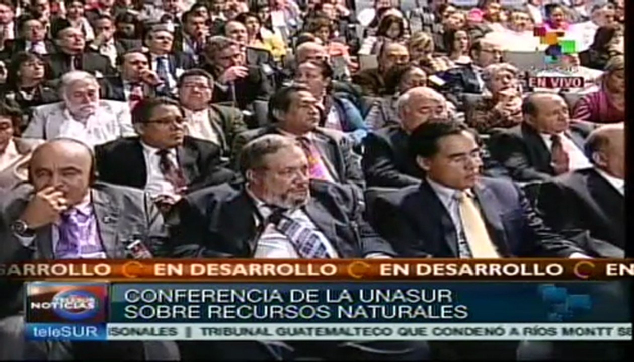 Legados de Bolívar y Chávez, guían el proceso de integración de UNASUR