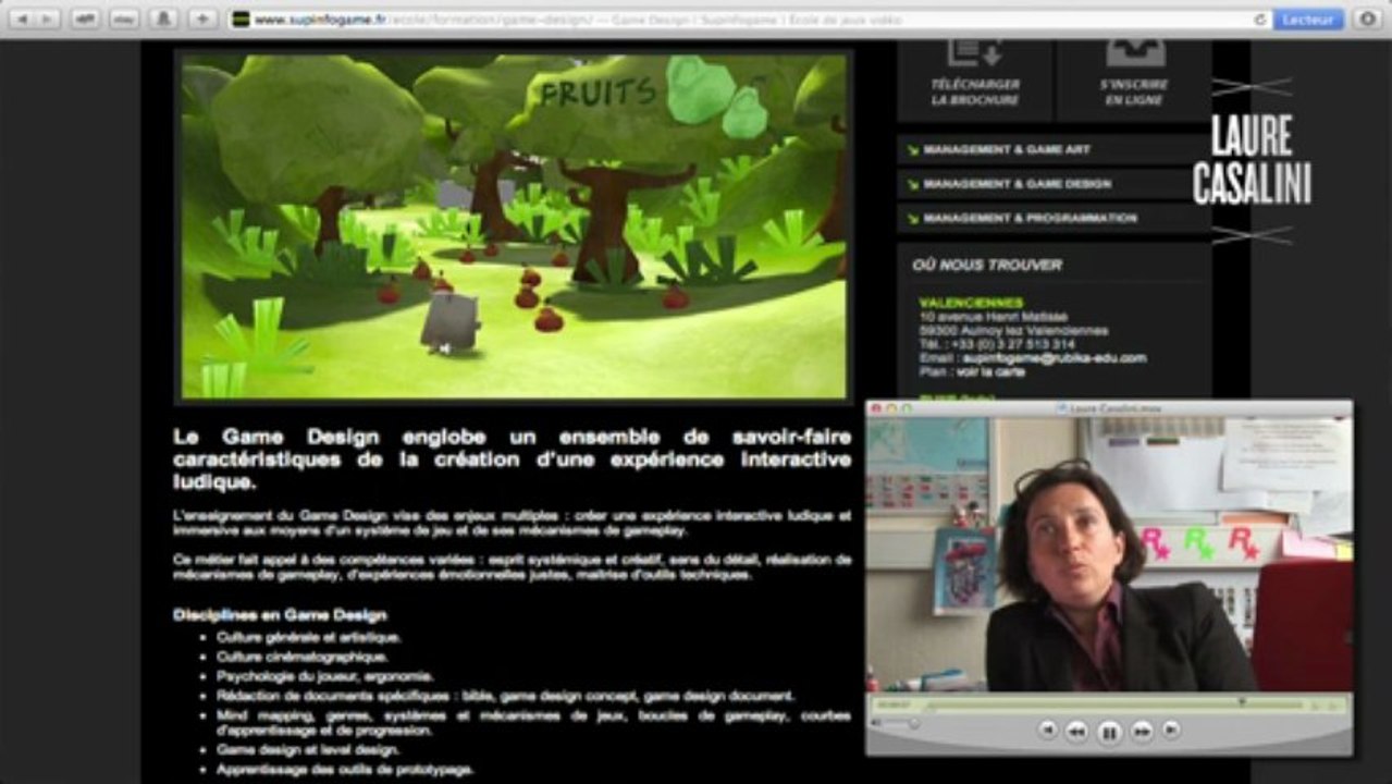 Laure Casalini invitée à "jouer" avec Play Again (interview 2013)