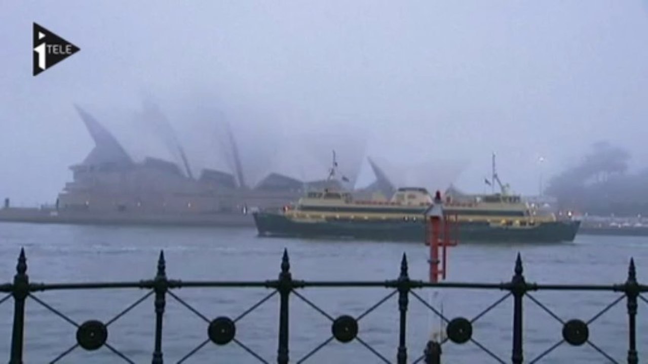 Spectaculaire nuage de brouillard sur Sydney