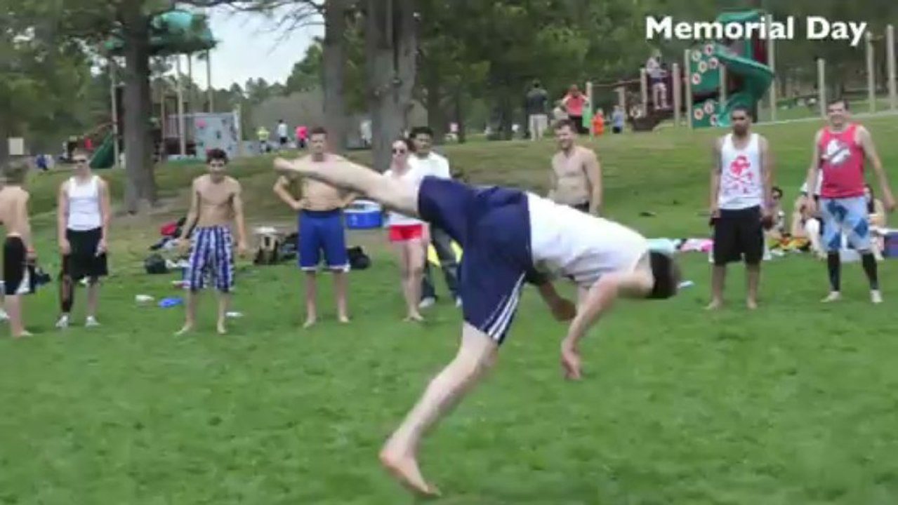 Memorial Day GRASS Tricking Session