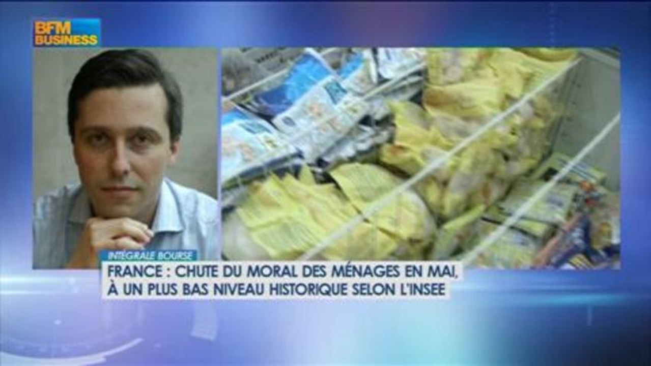 Les ménages US confiants, perte de moral en France : Guillaume Menuet dans Intégrale Bourse - 28 mai