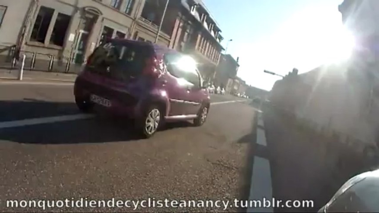Les cyclistes, ça ne respecte rien. Dès lors, pourquoi les respecter ?