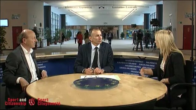 Sport Corner invite sportifs et politiques - Sport et citoyennete