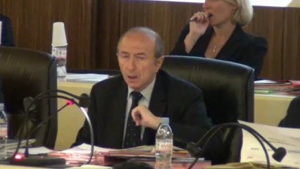 Gérard Collomb sur la Desserte de la Métropole Lyonnaise