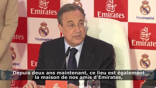 Le Real Madrid officialise son partenariat avec Fly Emirates