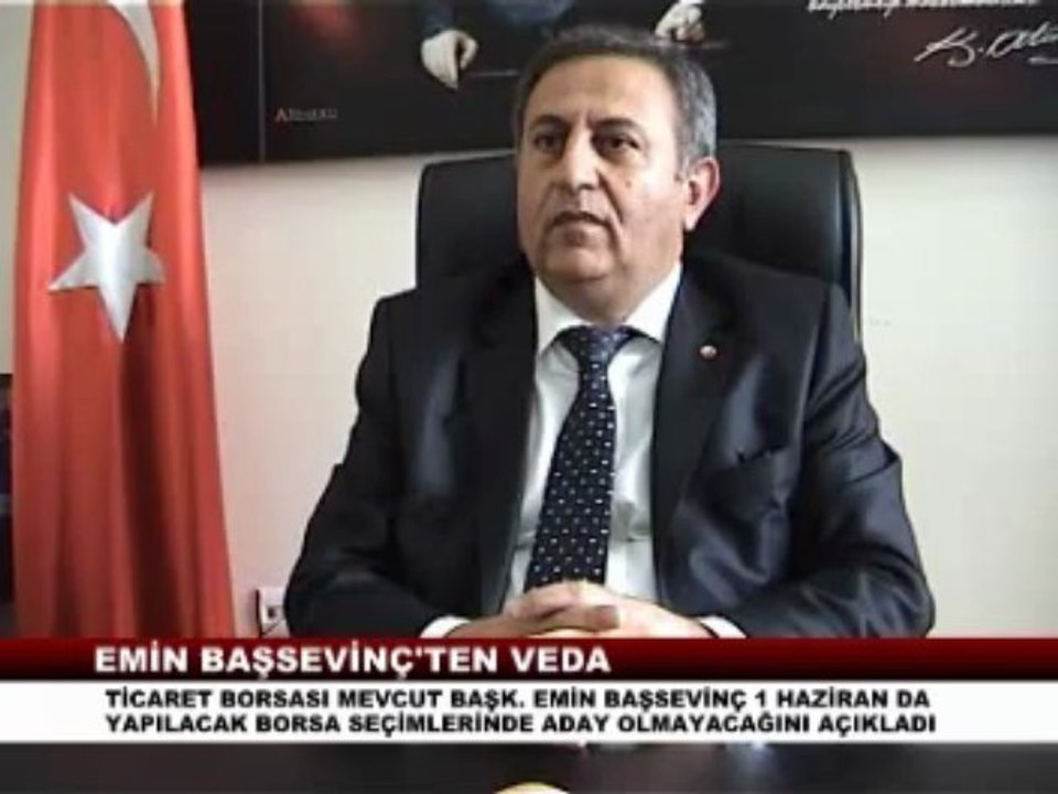 EMİN BAŞSEVİNÇ TEN VEDA