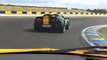 Lotus Elise S1 chasing Elise SC Le Mans Bugatti