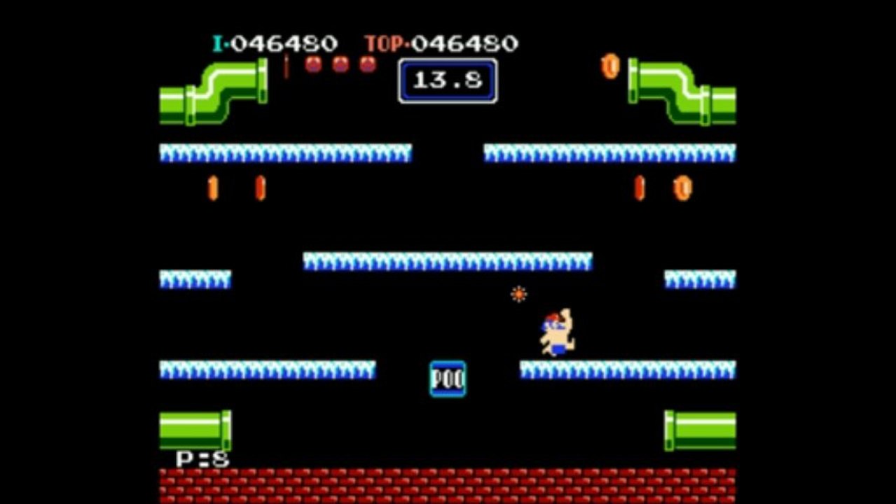 Censored Mario (Mario Bros Hack) NES