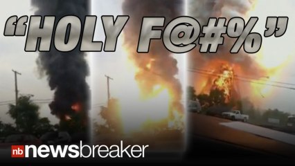 BREAKING: Train Derails, Explodes in Baltimore, MD