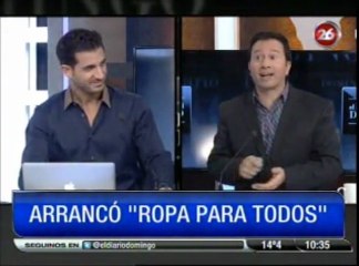 Economía con Tombolini. Ropa para todos │ Luis Bremer, El Diario del Domingo