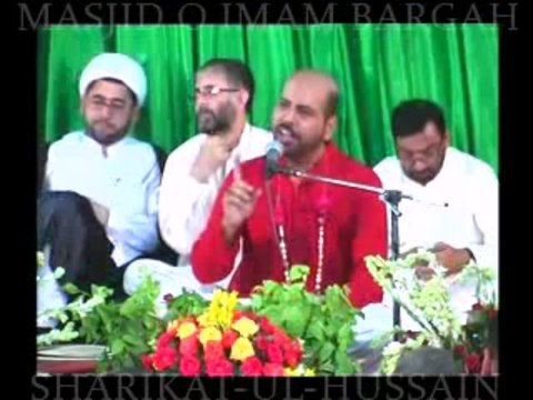 rehan mirza reciting munqabat on jashn-e-moula imam hussain a.s