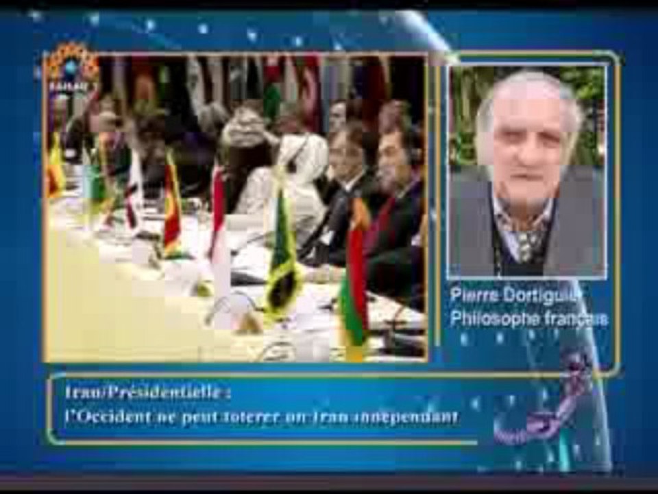 Sahar Report 28.05.2013 Pierre Dortiguier, élection présidentielle en Iran