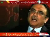 Asif Ali Zardari with Kamran Shahid in Frontline (Express News 27 Nov 09)