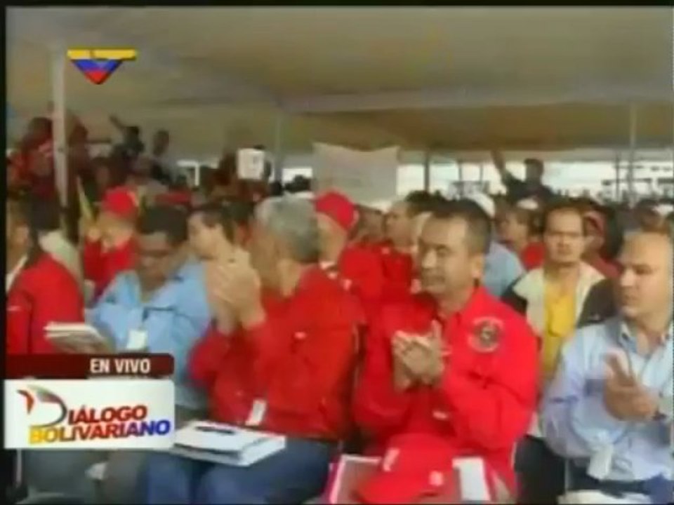 Trabajadores CVG Alcasa hicieron reclamos durante la Asamblea con el presidente Maduro