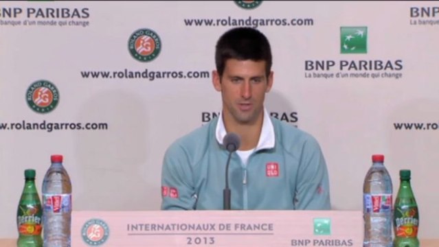 Roland Garros - Djokovic, contento pese a las dificultades