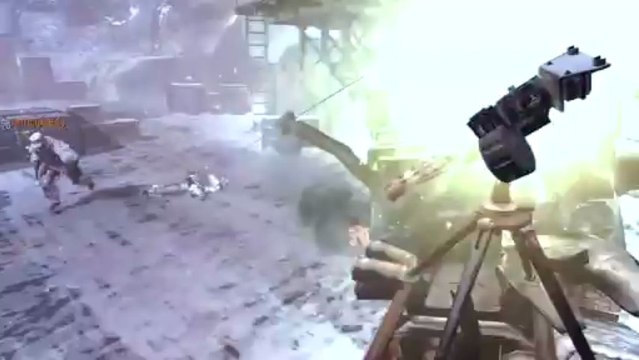 MW3 Glitches/Tricks - Sentry Gun Wall Breach on Outpost *NEW*