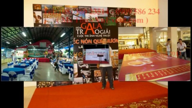 VnEvent - Cho thuê khung backdrop - Phông sân khấu