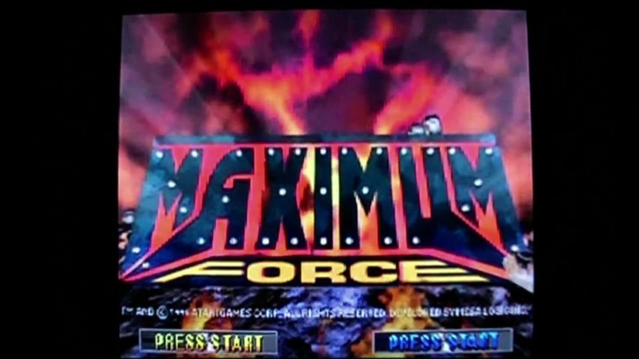 First Level - Only - Maximum Force - Playstation