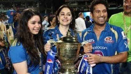 Sachin Tendulkar @ Mumbai Indians IPL 6 Success Bash !