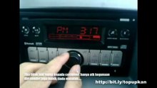 Cara set jam pada Player radio kereta Myvi SE