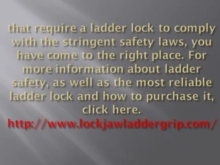 Keeping Safe Whilst Using a Ladder