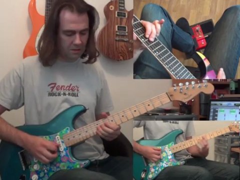 Bruno Mars, Locked Out Of Heaven - Multi Guitar Cover HD