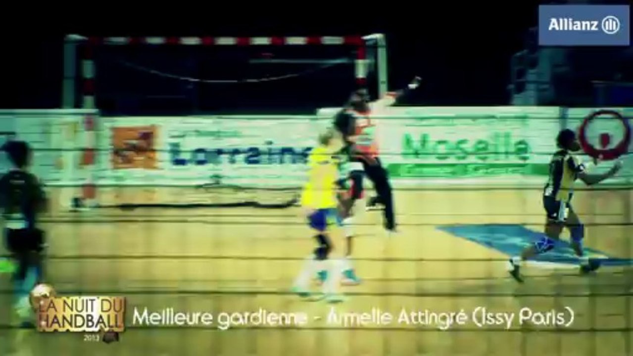 Nuit du Handball 2013 - Armelle Attingré élue meilleure gardienne