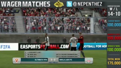 FIFA 13 Ultimate Team - WAGER MATCHES - 100,000 Coin Wager Episode 19