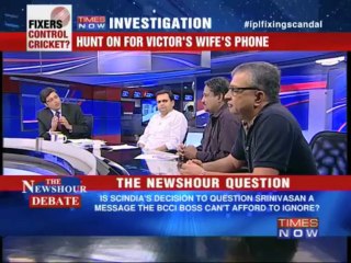 The Newshour Debate: Scindia takes on Srinivasan (Part 3 of 3)