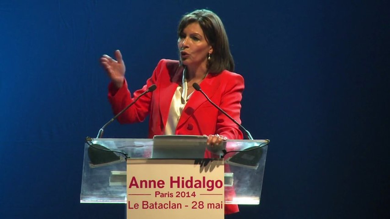 Municipales : premier meeting de campagne pour Anne Hidalgo