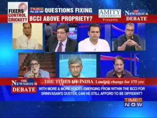 The Newshour Debate: Scindia takes on Srinivasan (Part 2 of 3)