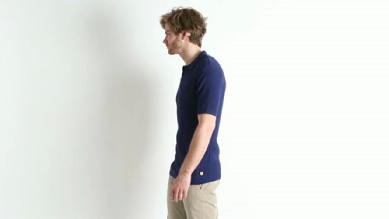 Armor Lux - Polo HERITAGE VOILIER Navy