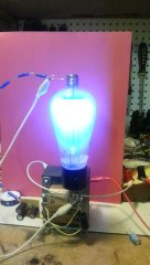 866 Rectifier as Relax Osc Flashing Light