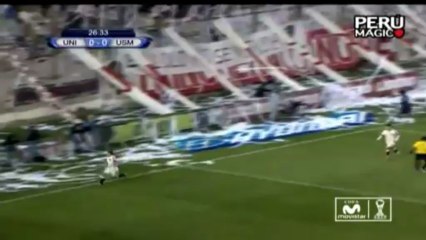 Perù, uno-due in velocità e lo stadio esplode per lui!