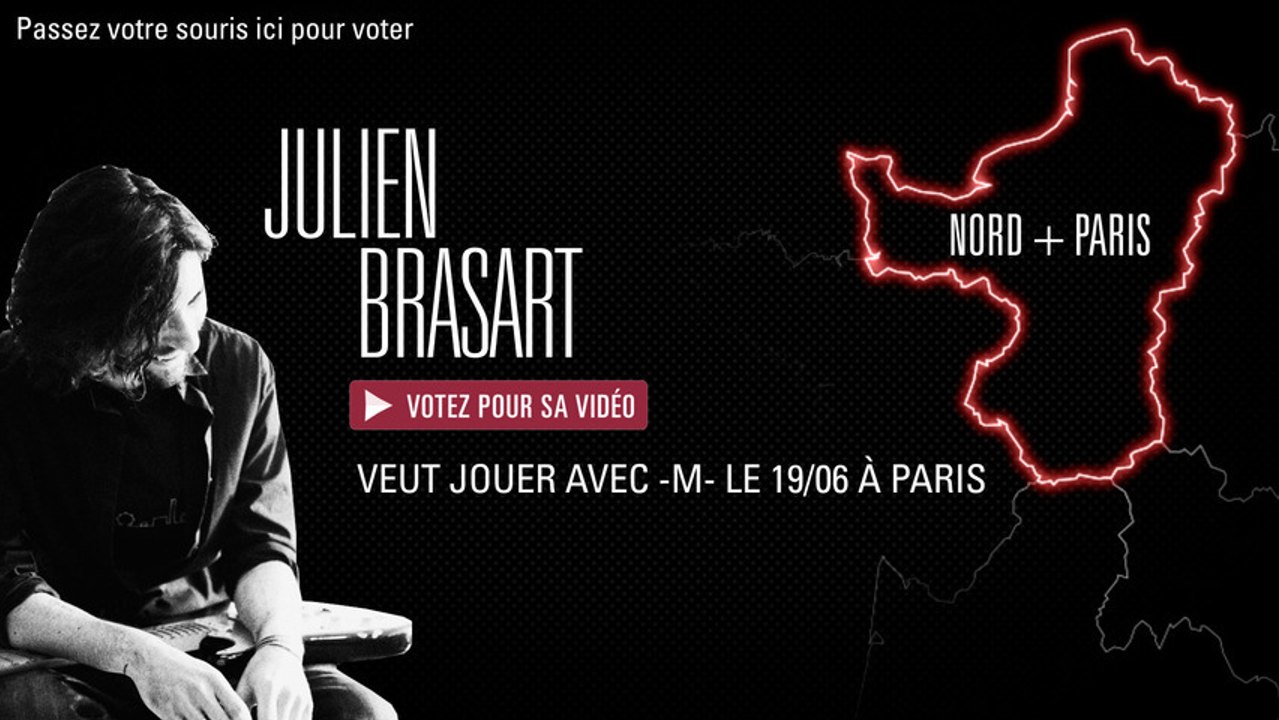 Julien Brasart - LIVE avec -M- à Epernay 02/05
