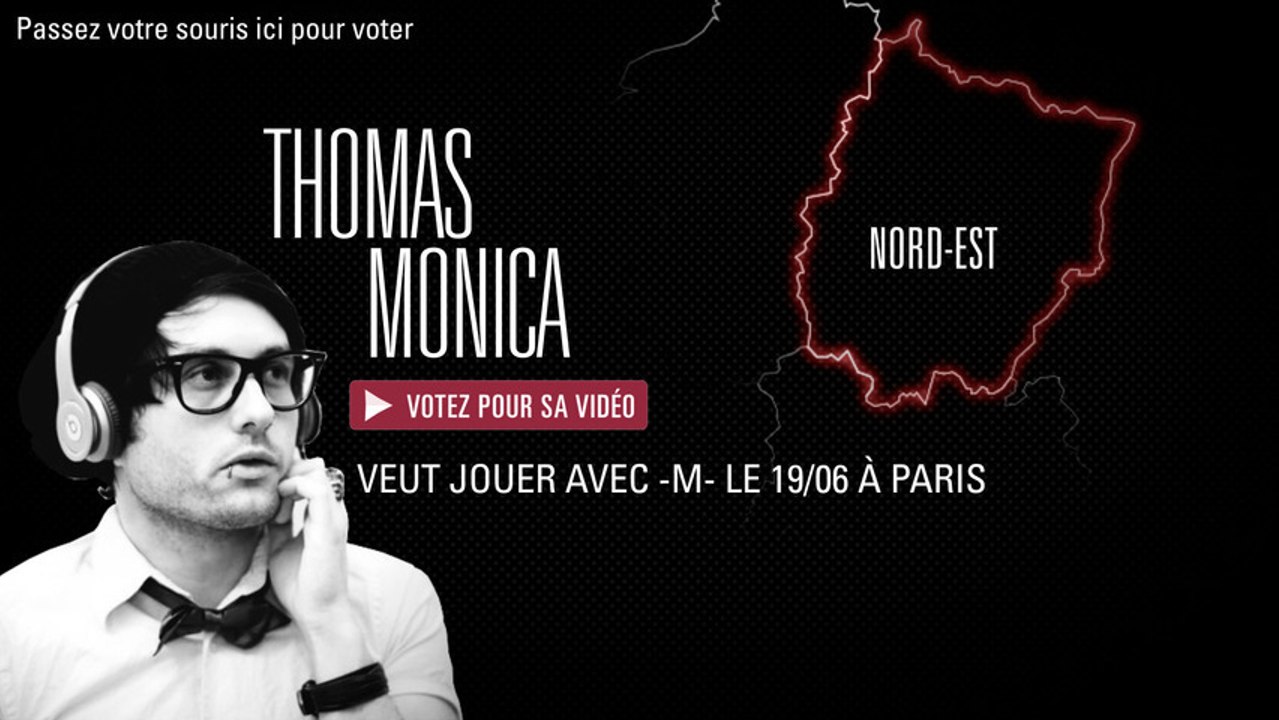 Thomas Monica - LIVE avec -M- à Strasbourg 03/05