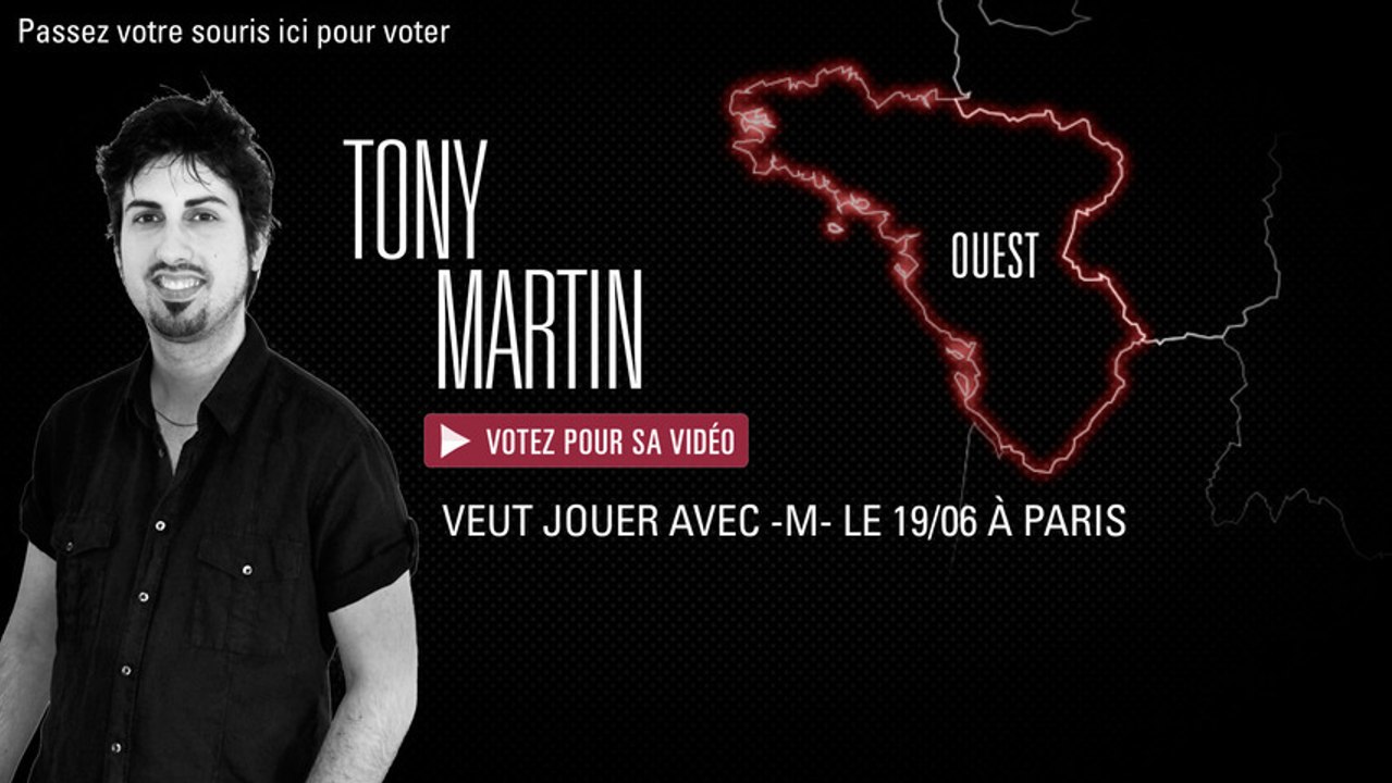 Tony Martin - LIVE avec -M- à Nantes 24/05