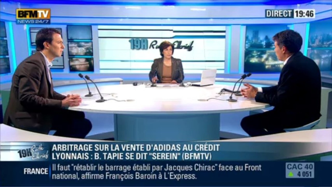 280513 - Olivier Faure invité du "Face-à-face sur BFMTV