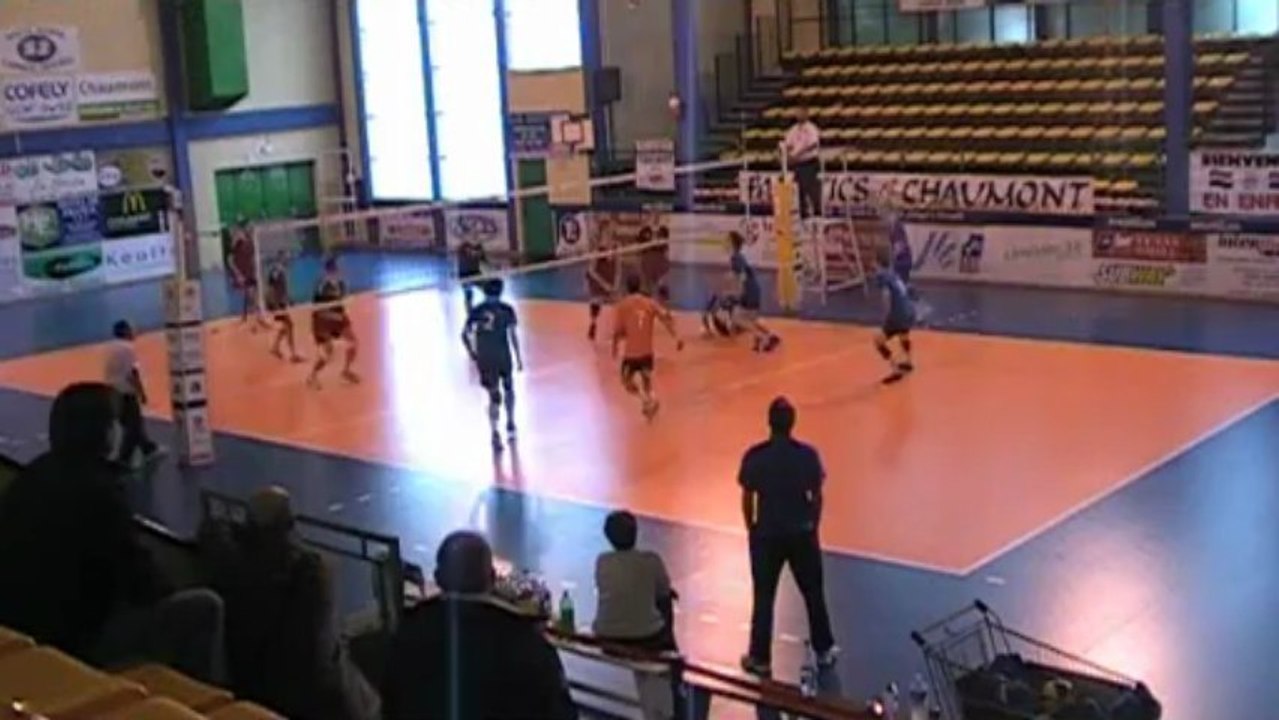 Avant-match et 1er set SCC-CVB52
